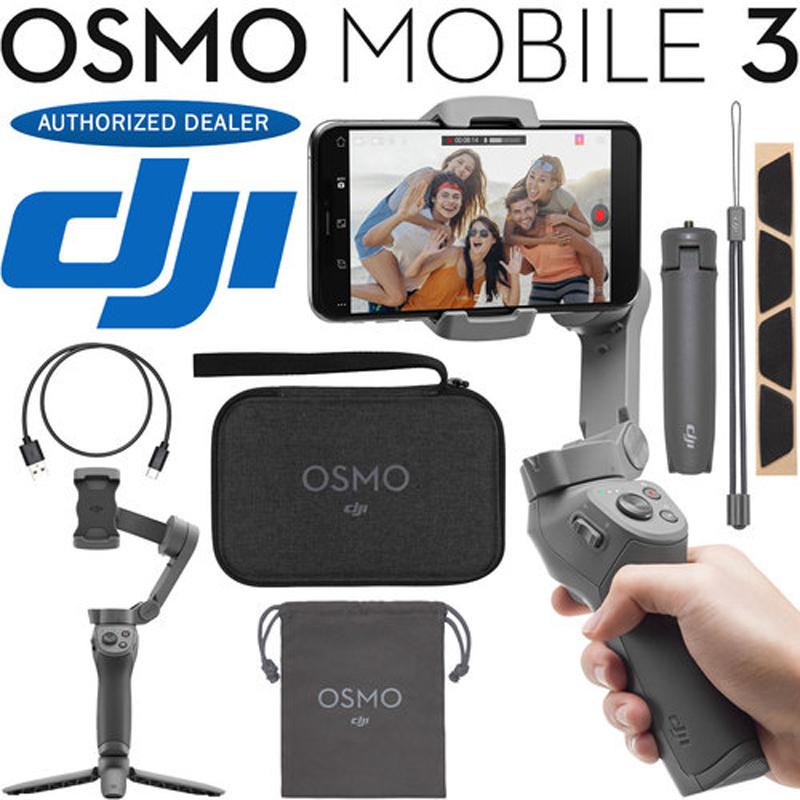 DJI Osmo Mobile 3 Combo Gimbal Stabilizer for $69.99 Shipped