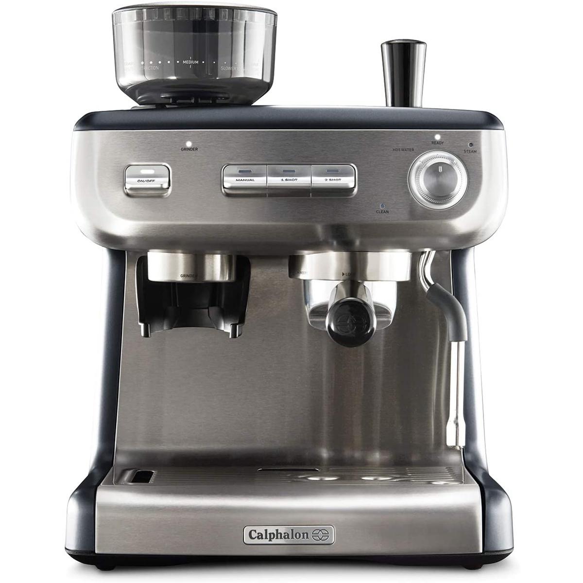 Calphalon Temp IQ Espresso Machine with Grinder and Steam Wand for $419.99 Shipped