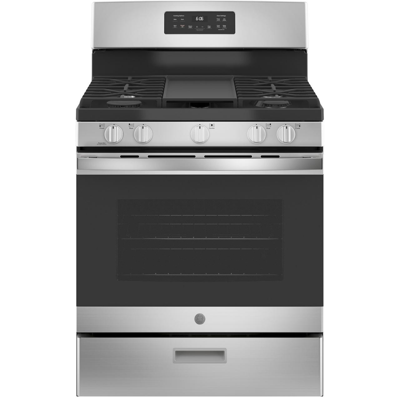 GE 30in 5ft Standing Gas Range for $528 Shipped