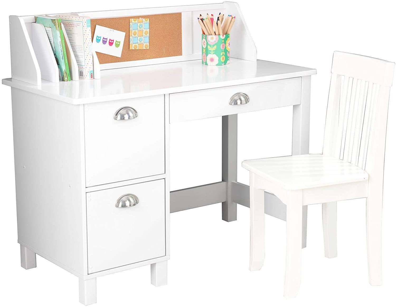 KidKraft Wooden Study Desk for Children with Chair for $124.99 Shipped