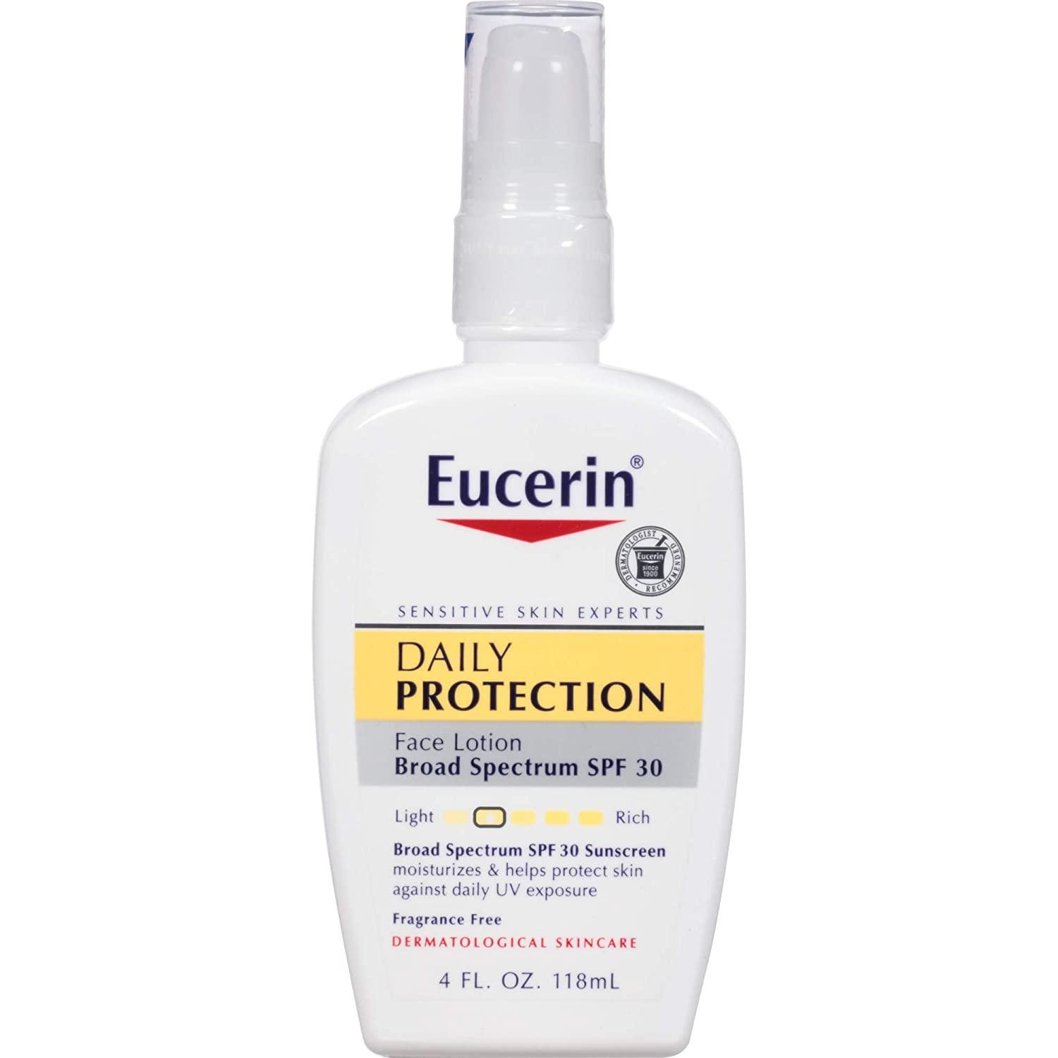 Eucerin Daily Protection Face Lotion for $4.45
