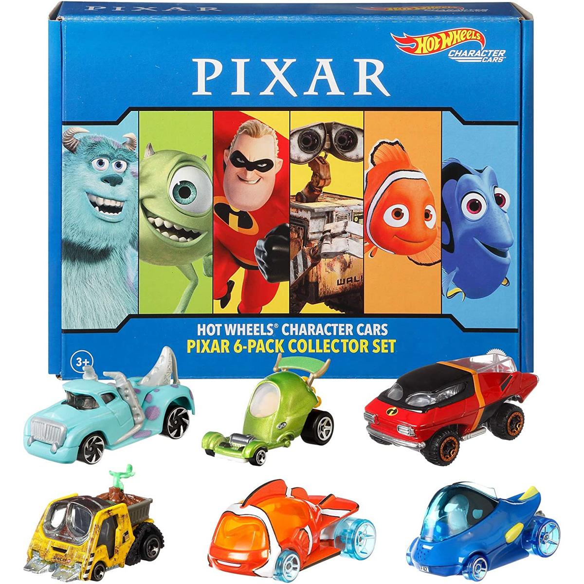 Hot Wheels Character Cars 6 Pack for $17.49