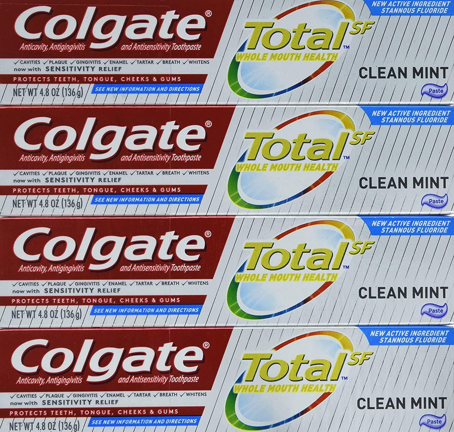 4 Colgate Total Toothpaste with Whitening for $9.63 Shipped