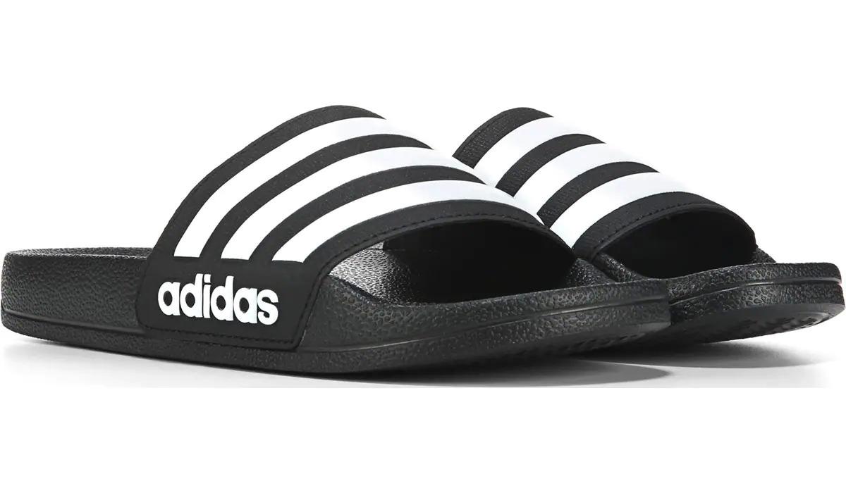 2 adidas Mens Adilette Shower Slides for $30 Shipped