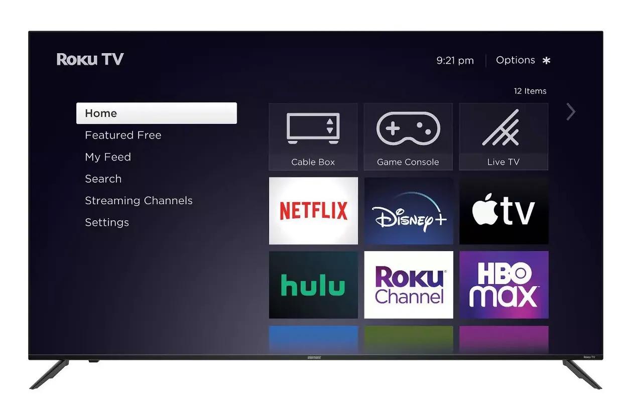 Element 75in 4K UHD Frameless Roku TV for $549.99 Shipped