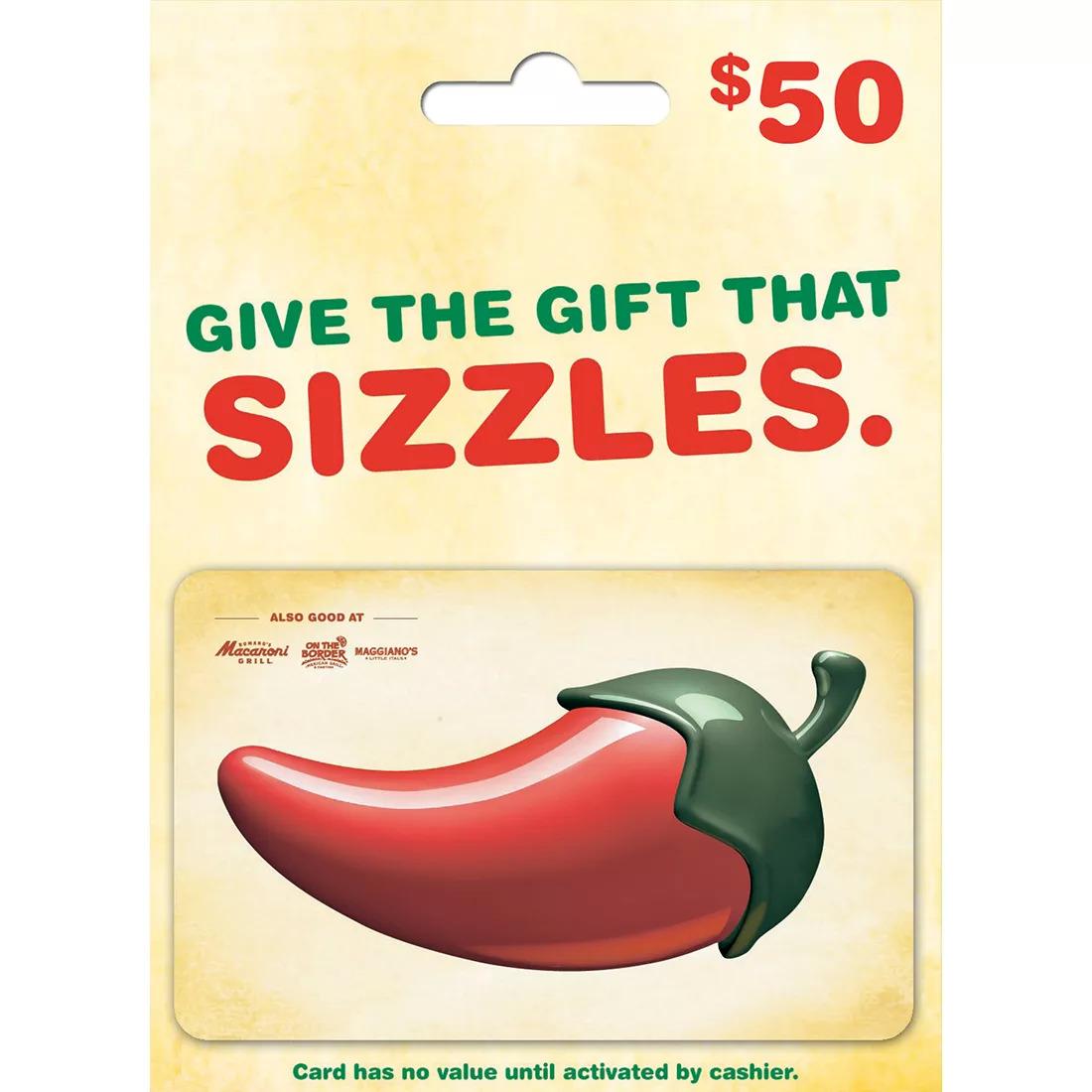 Buy $70 Chilis Restaurant Gift Card for $50