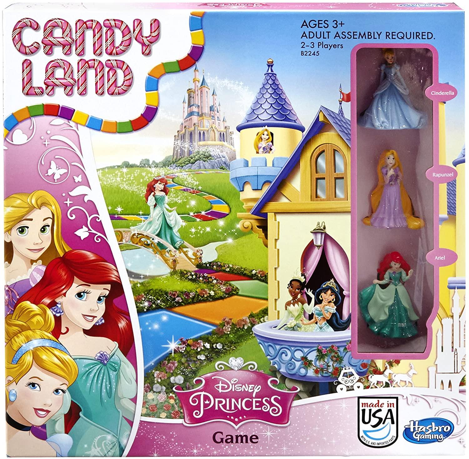 Hasbro Gaming Candy Land Disney Princess Edition Board Game for $11.99