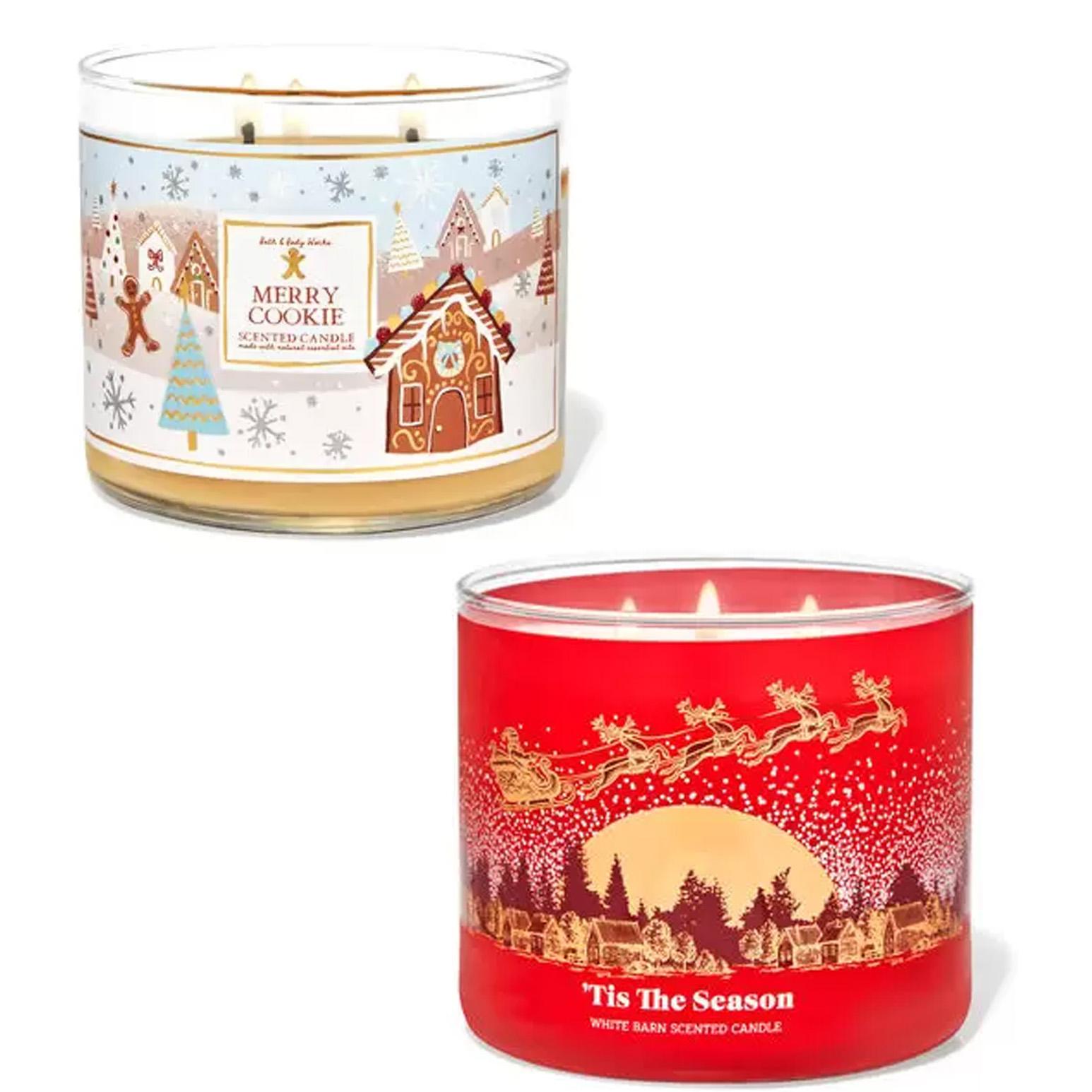 Bath and Body Works 3-Wick Candles Buy One Get One Free