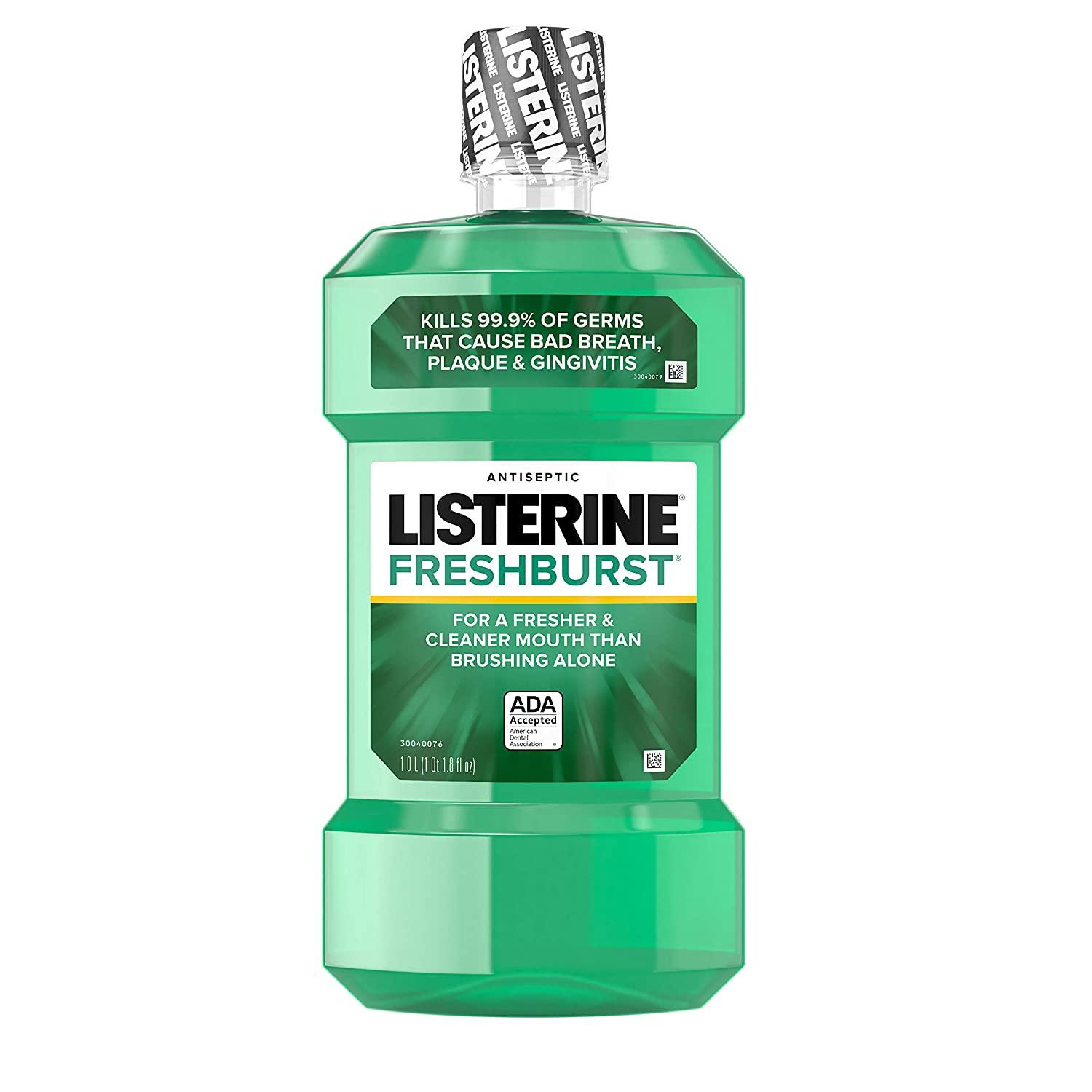 Listerine Antiseptic Mouthwash Fresh Burst for $3.58 Shipped