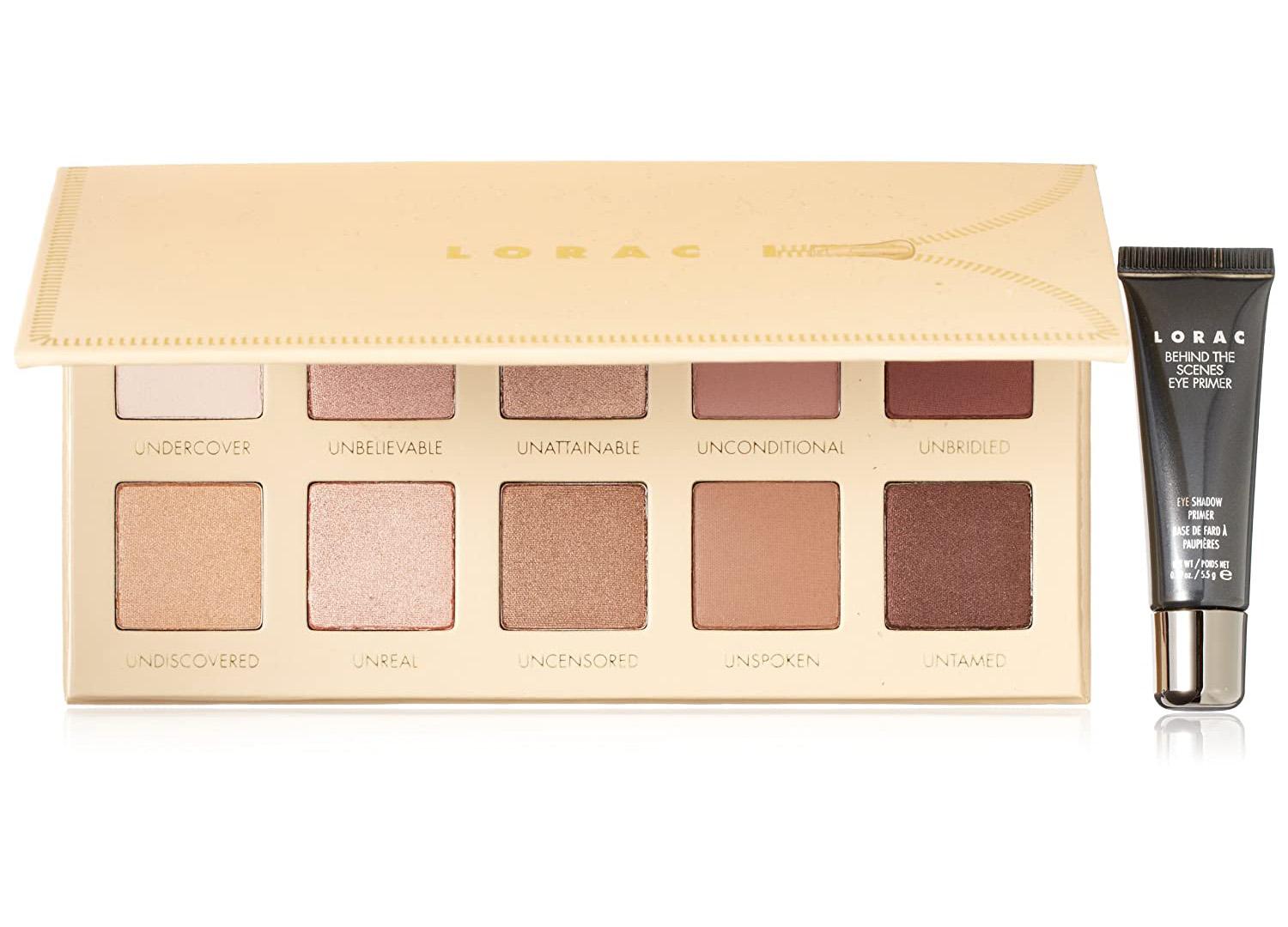 10-Shade LORAC Unzipped Eyeshadow Palette with Primer for $17.50