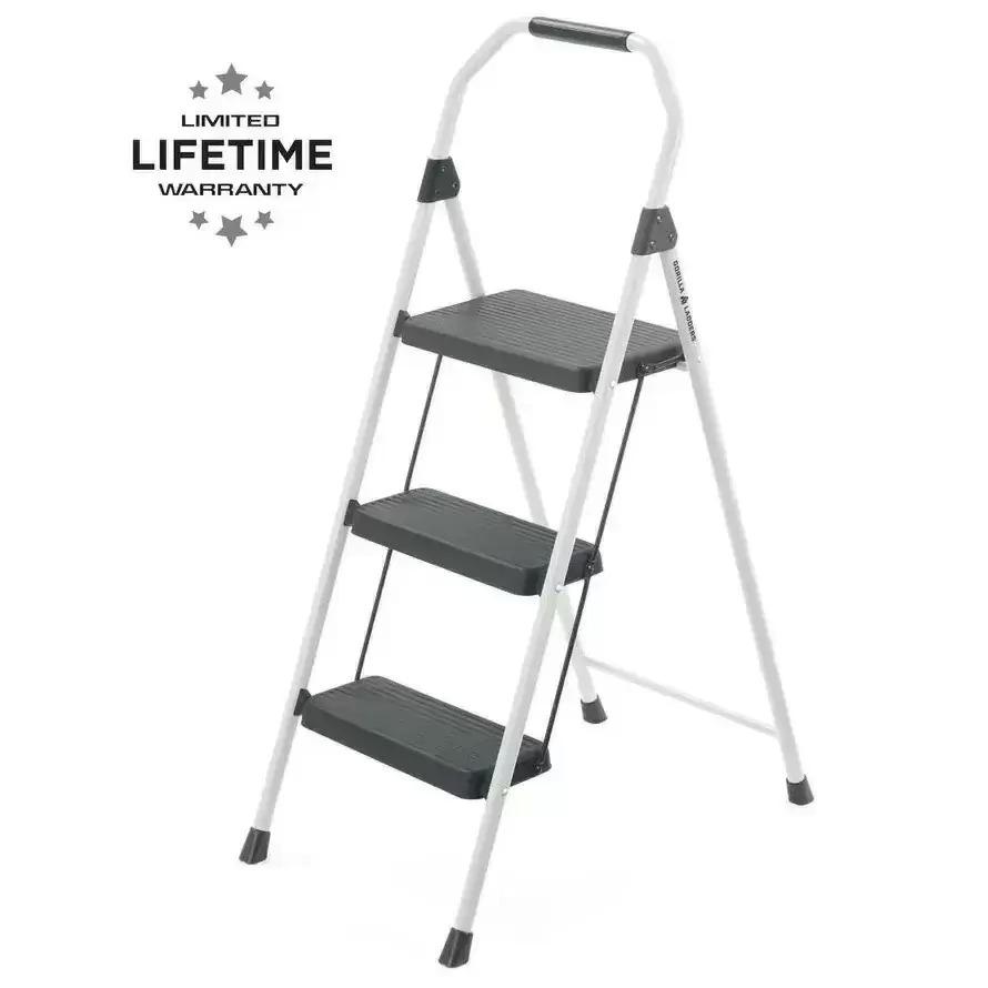 Gorilla Ladders 3-Step Compact Steel Step Stool for $19.88