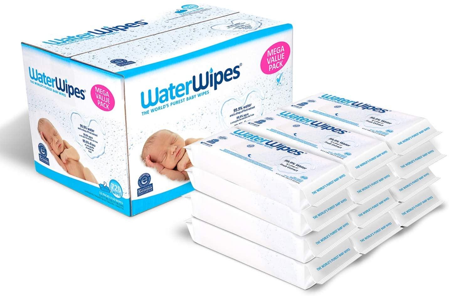 720 WaterWipes Original Baby Wipes for $32.67 Shipped