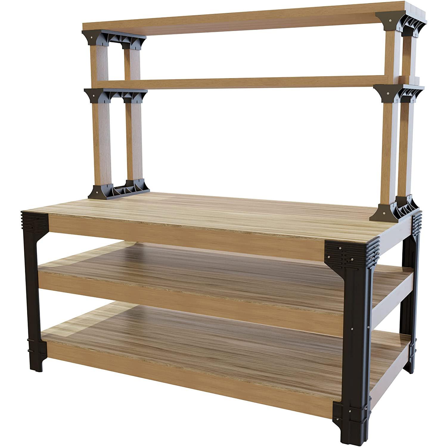 Custom Work Bench and Shelving Storage System for $46.92 Shipped