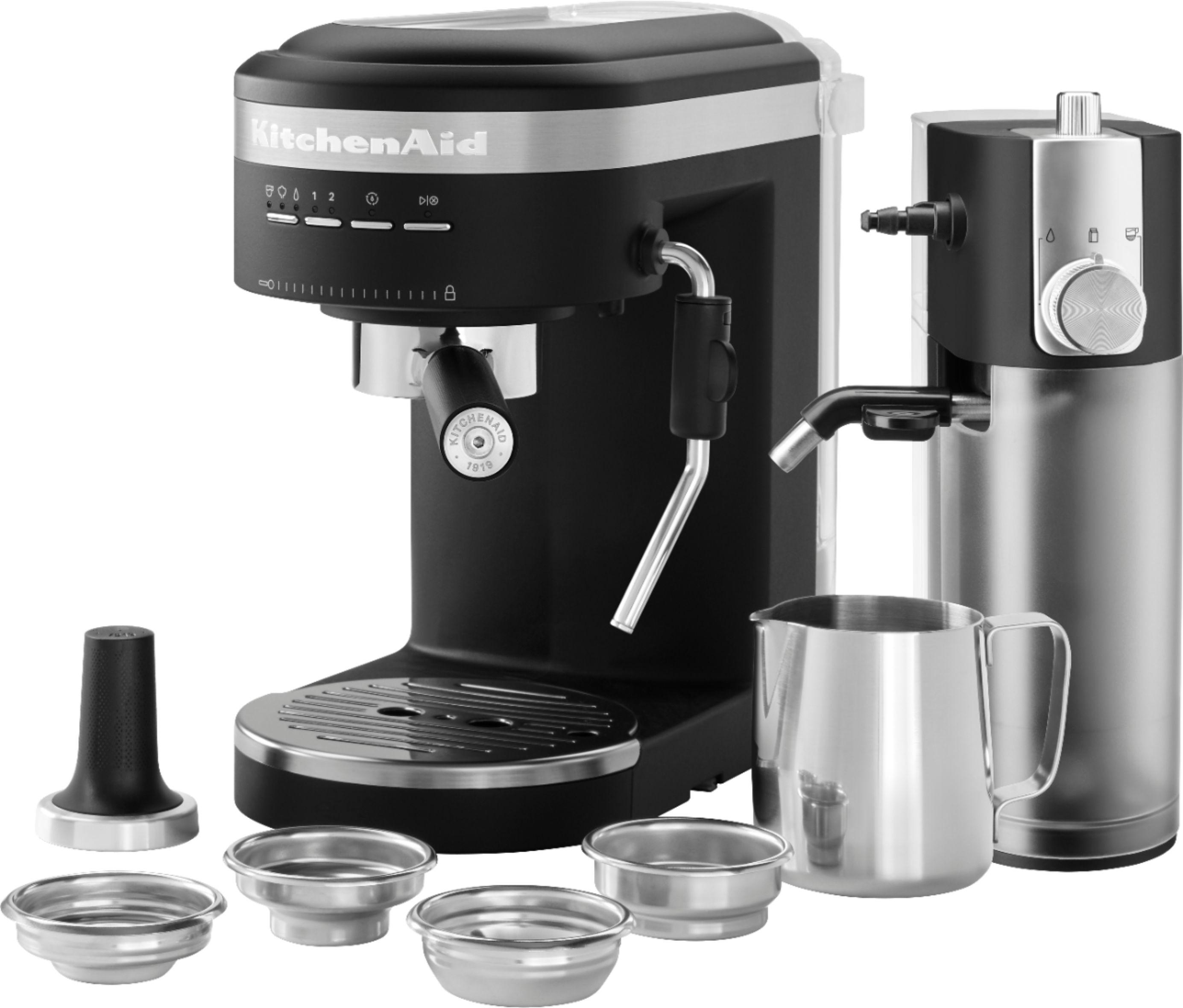 KitchenAid Semi-Automatic Espresso Machine and Milk Frother for $279.99 Shipped