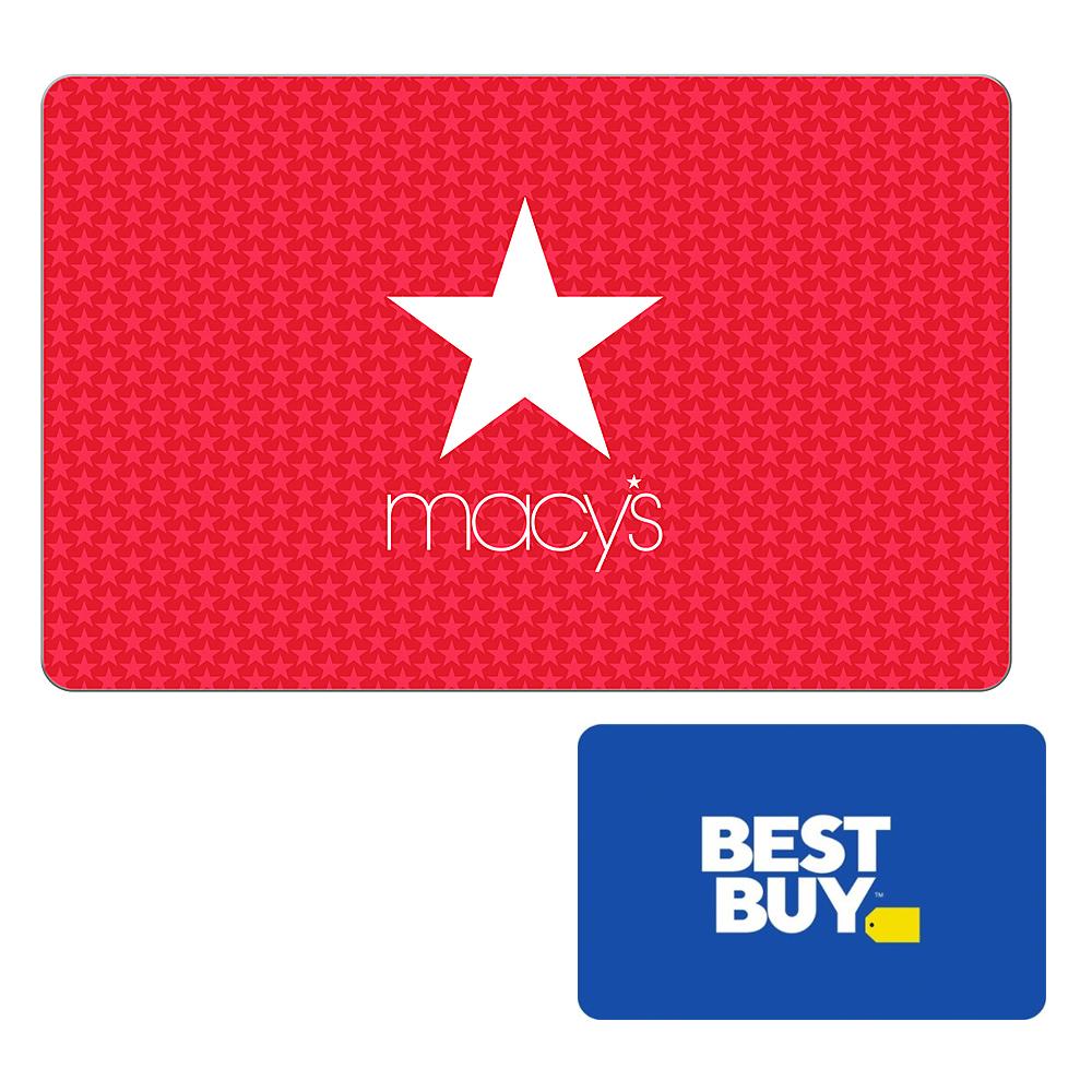 $100 Macys Gift Card + $10 Best Buy Gift Card for $100