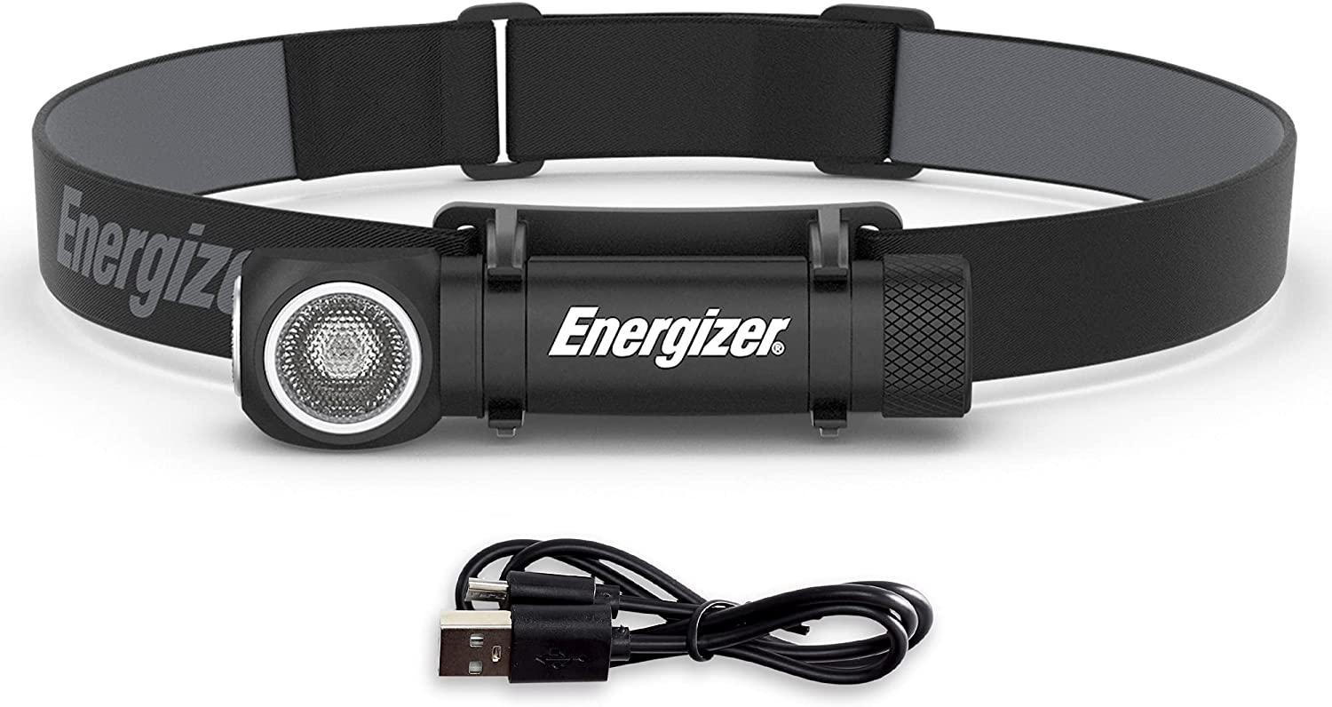 Energizer 1000 High Lumen Hybrid Rechargeable LED Headlamp for $14.59
