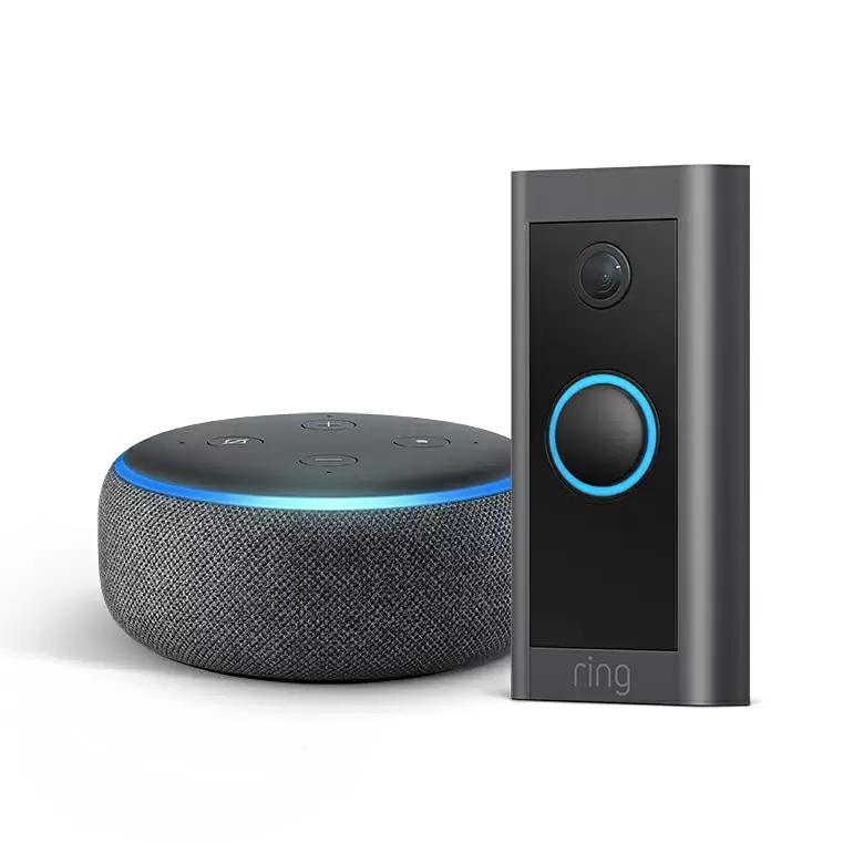Ring Video Wired Doorbell with Echo Dot 3 for $41.99 Shipped