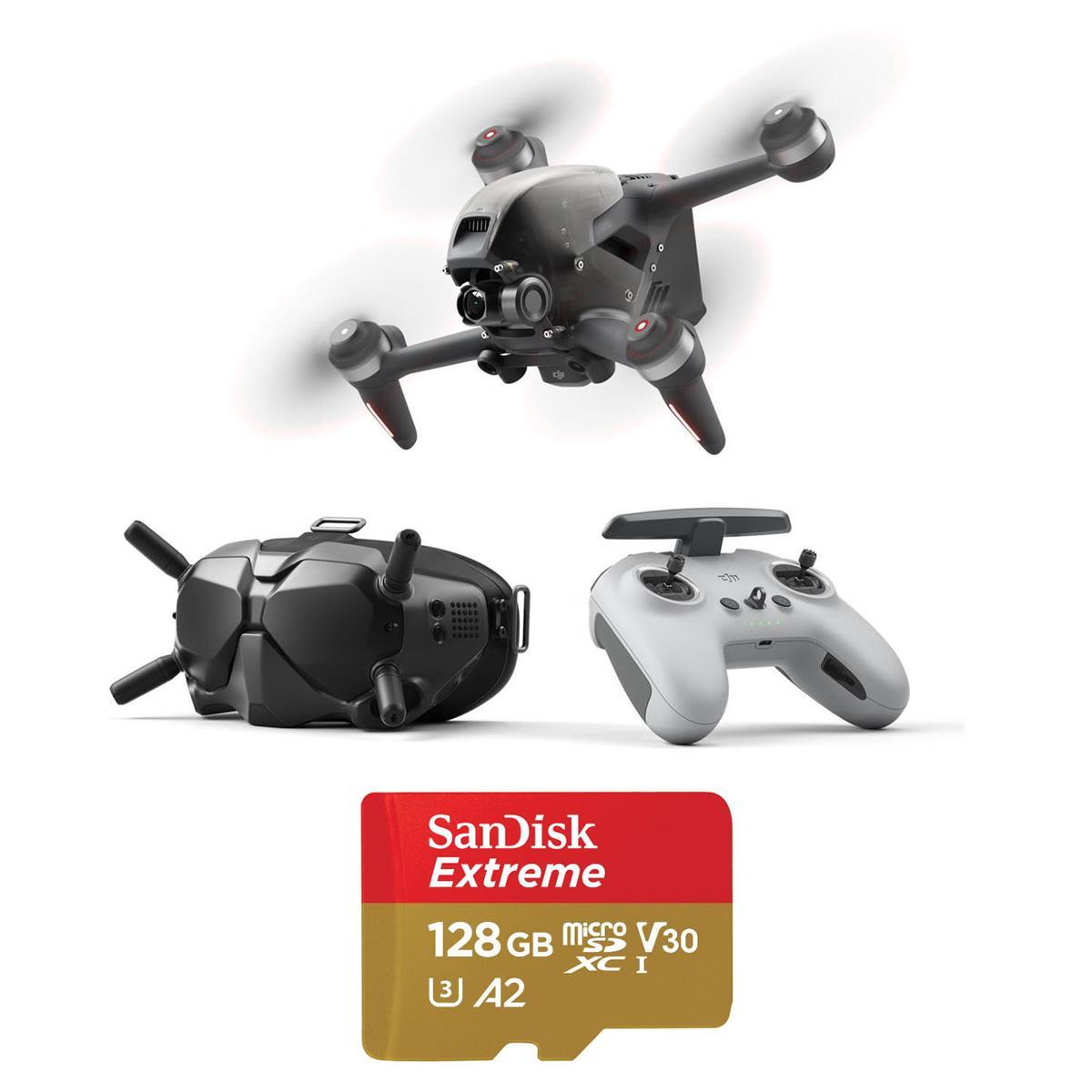 DJI FPV Drone Combo with 128GB microSD Memory Card for $999 Shipped