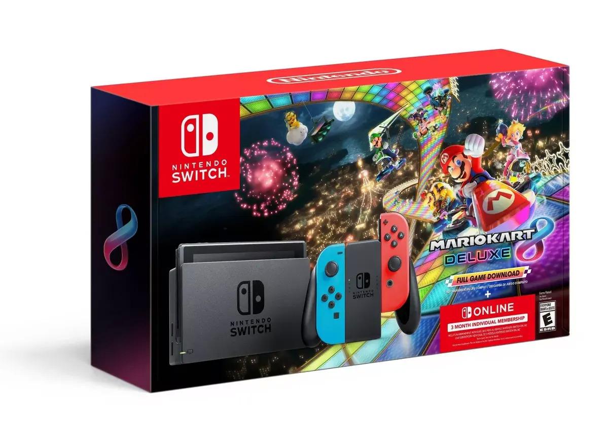 Nintendo Switch Console System with Mario Kart 8 for $299.99 Shipped