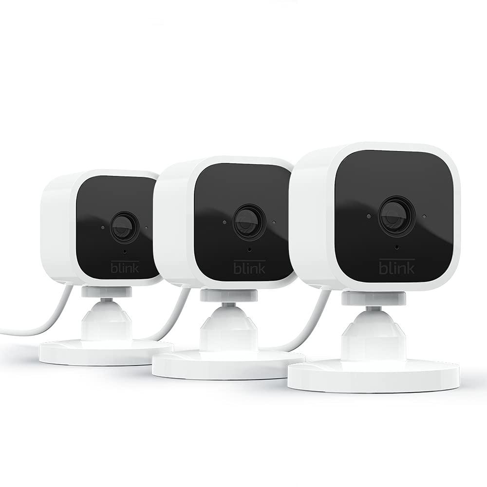 3 Blink Mini 1080p HD Indoor Smart Security Camera for $49.99 Shipped