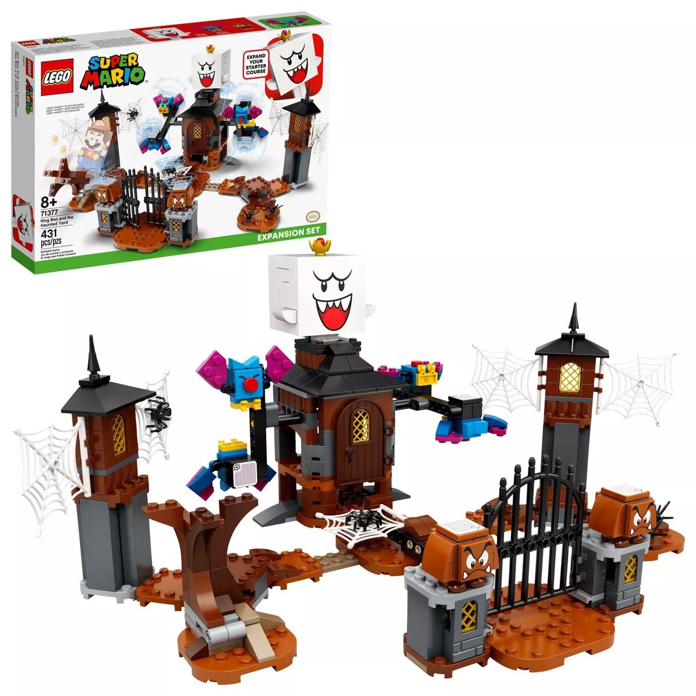 431-Piece LEGO Super Mario King Boo and Haunted Yard for $34.99