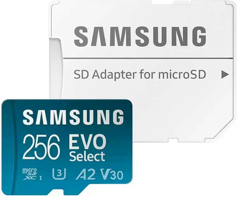 256GB Samsung EVO microSDXC Memory with Adapter for $19.99