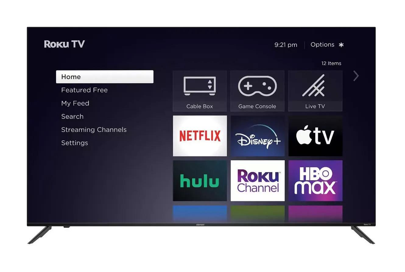 75in Element 4K UHD Frameless Roku TV for $549.99 Shipped