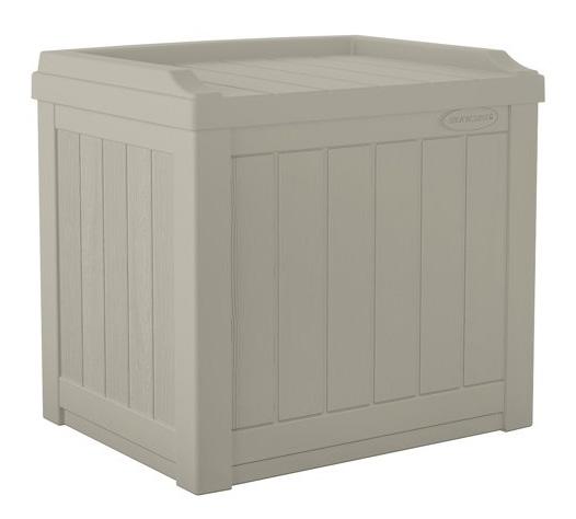 Suncast 22 Gallon Outdoor Resin Deck Storage Box for $39 Shipped