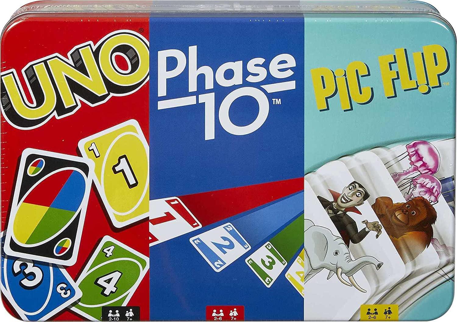 UNO Phase 10 Pic Flip for $10.49