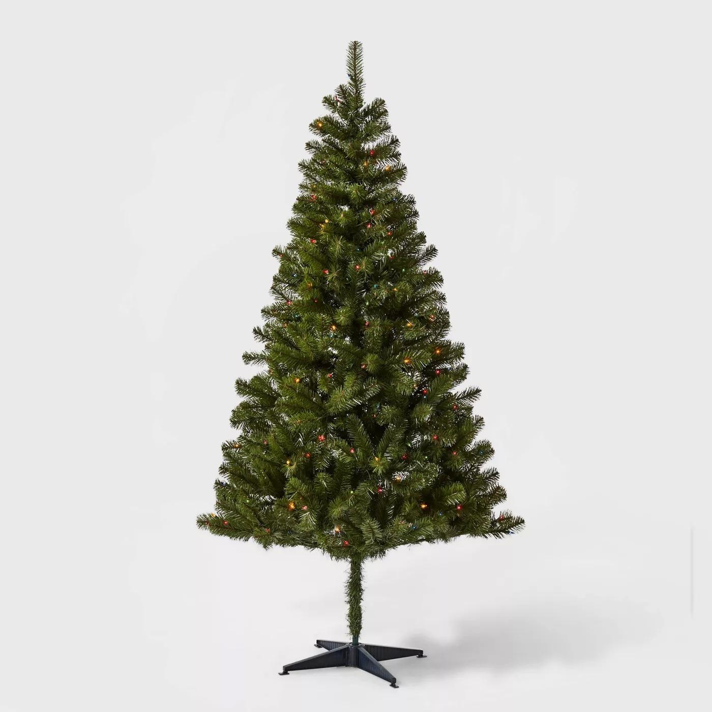 6ft Wondershop Alberta Spruce Artificial Christmas Tree for $36 Shipped