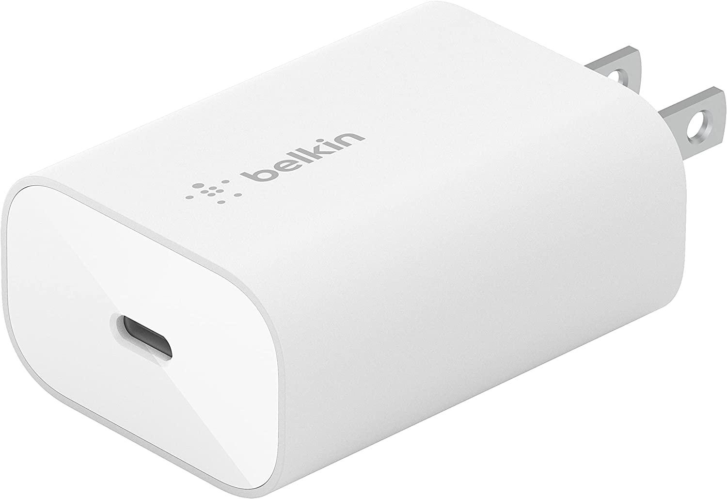 Belkin 25W USB-C Wall Charger for $9.99
