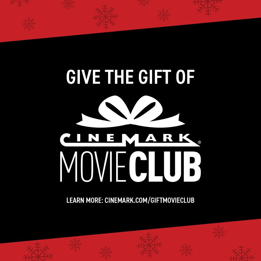 6-Month Cinemark Movie Lovers Club Gift Membership for $39.96