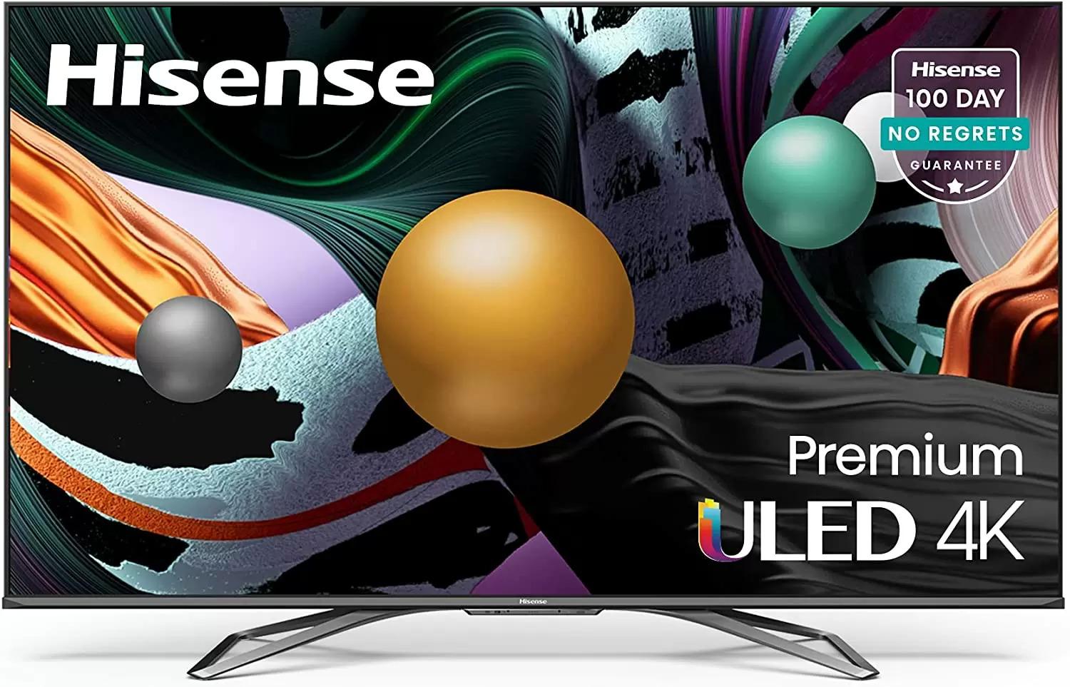 55in Hisense U8G Series 120Hz Quantum 4K ULED Android TV for $599.96 Shipped