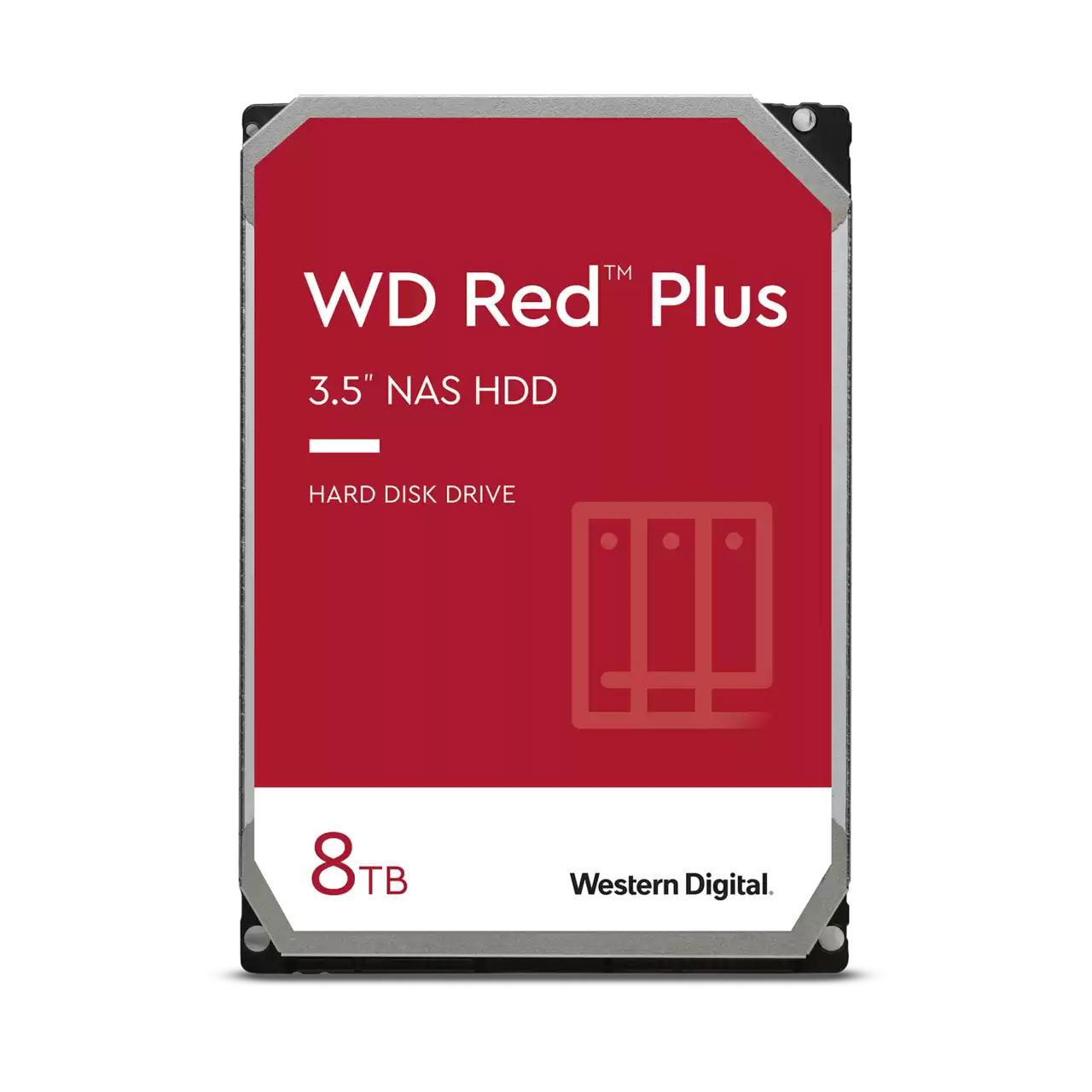 8TB WD Red Plus 3.5in SATA Internal Hard Drive for $149.99 Shipped