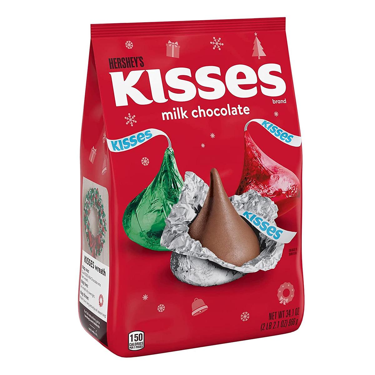 Hersheys Kisses Milk Chocolate Candy for $8.54 Shipped