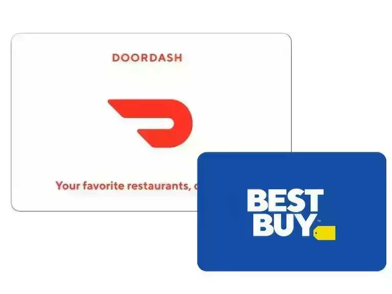 $100 DoorDash eGift Card + $15 Best Buy Gift Card for $100 Shipped