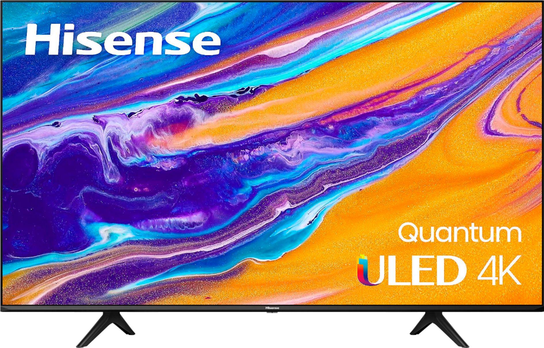 65in Hisense 65U6G Quantum ULED 4K UHD Smart Roku TV for $494.99 Shipped