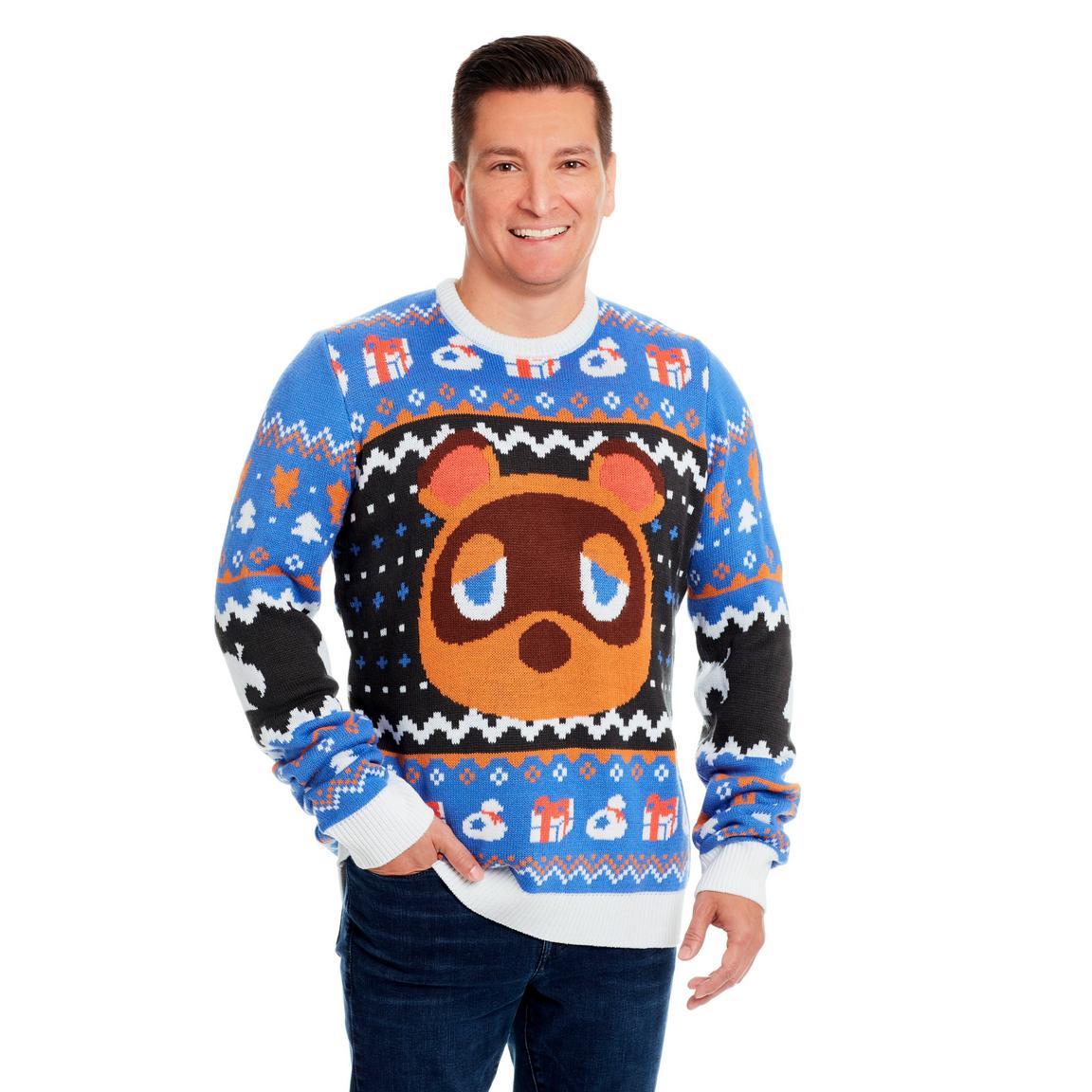 Animal Crossing Holiday Unisex Ugly Sweater for $20