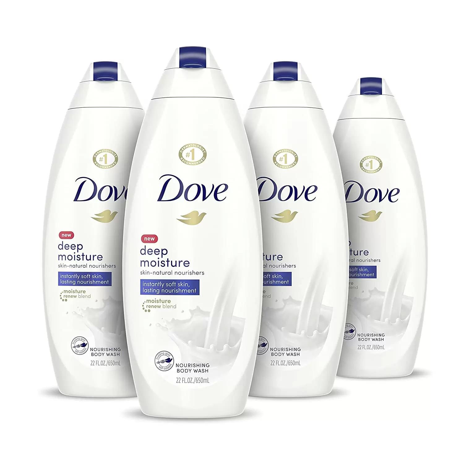 4 Dove Deep Moisture Body Wash for $13.67 Shipped