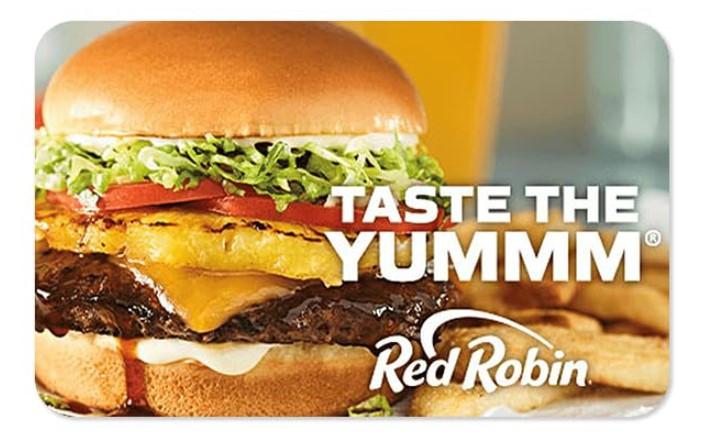 Red Robin eGift Card for 20% Off