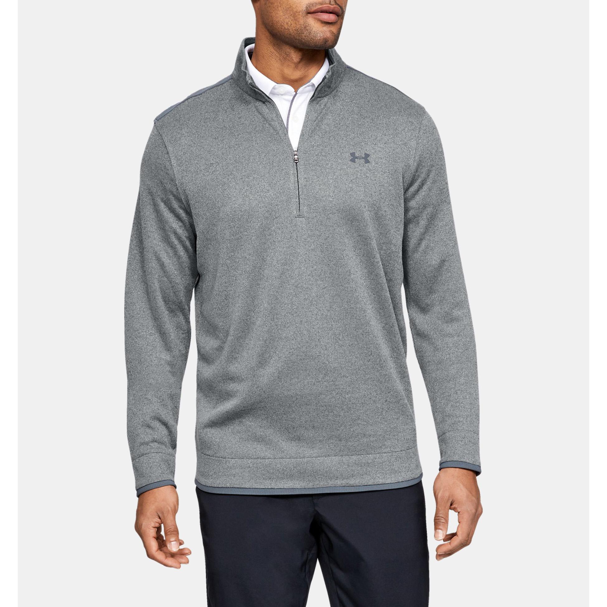 Under Armour Men\'s UA SweaterFleece Golf 1/2 Zip for $30 Shipped