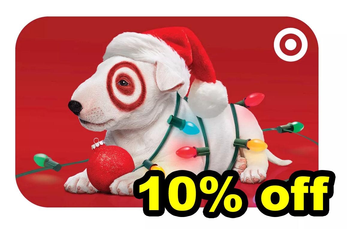 Target Gift Cards Discounted by 10% Only On April 13th 2024