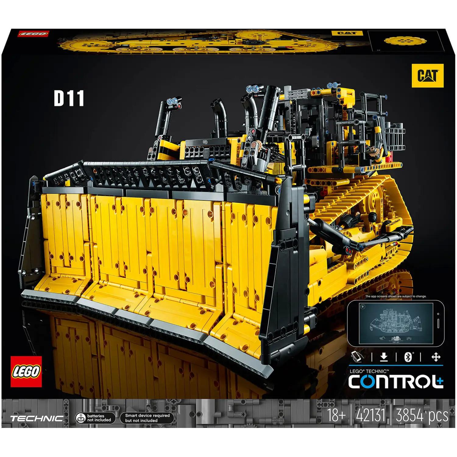 3854-Piece LEGO Technic Cat D11T Bulldozer Set for $369.99 Shipped