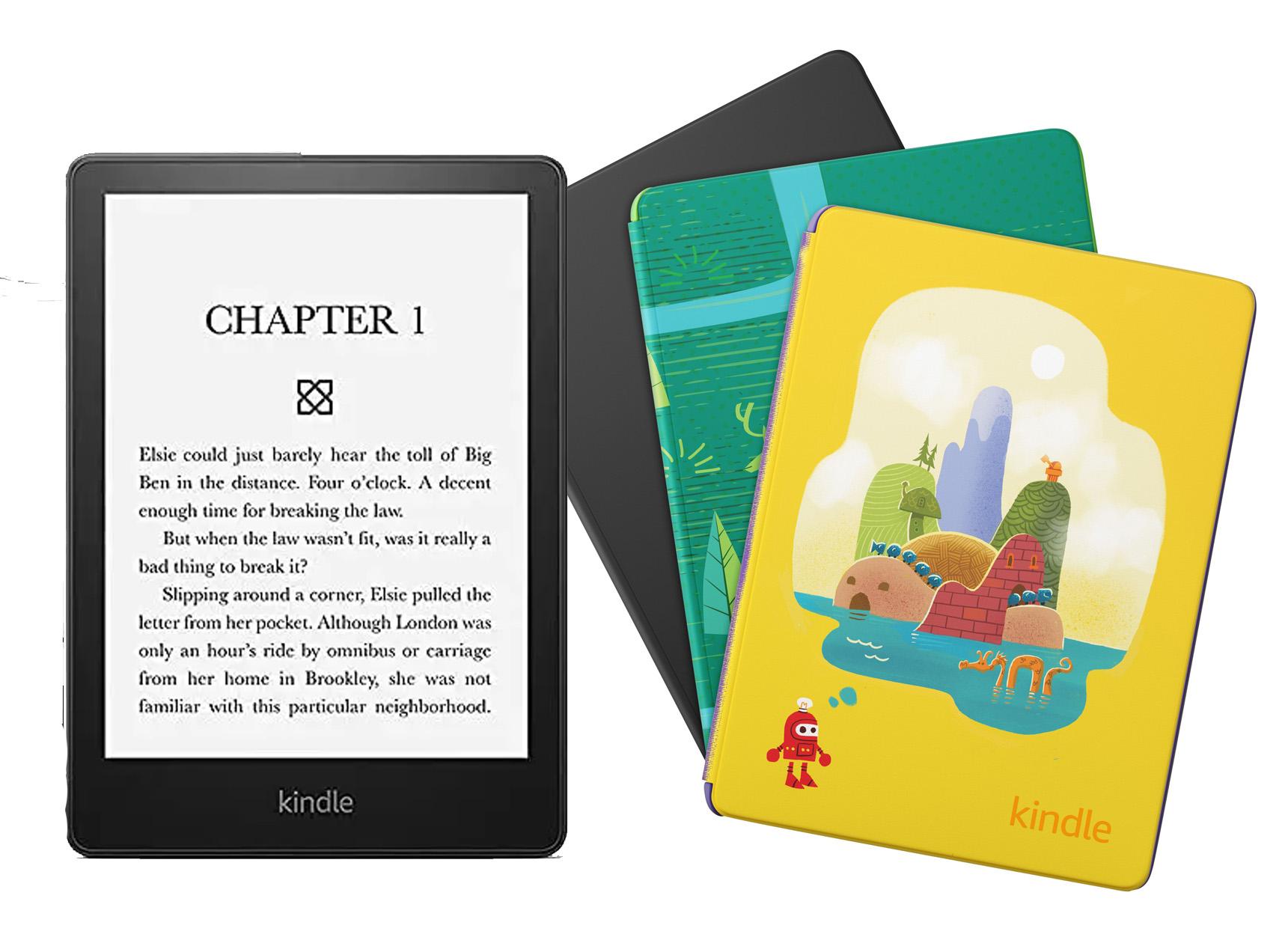 Kindle Paperwhite Kids 8GB with Cover and a Year Subscription for $119.99 Shipped