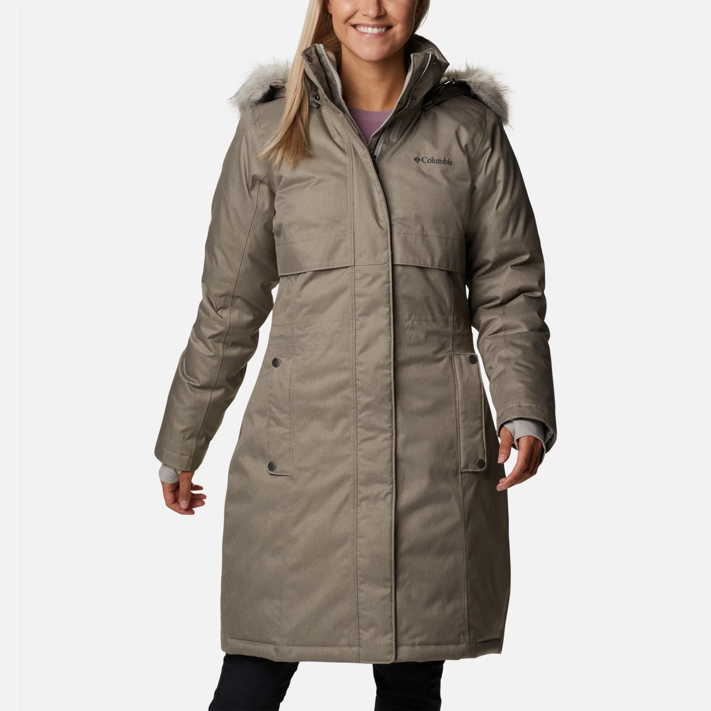 Columbia Women\'s Apres Arson II Long 650 Fill Power Down Jacket for $150 Shipped