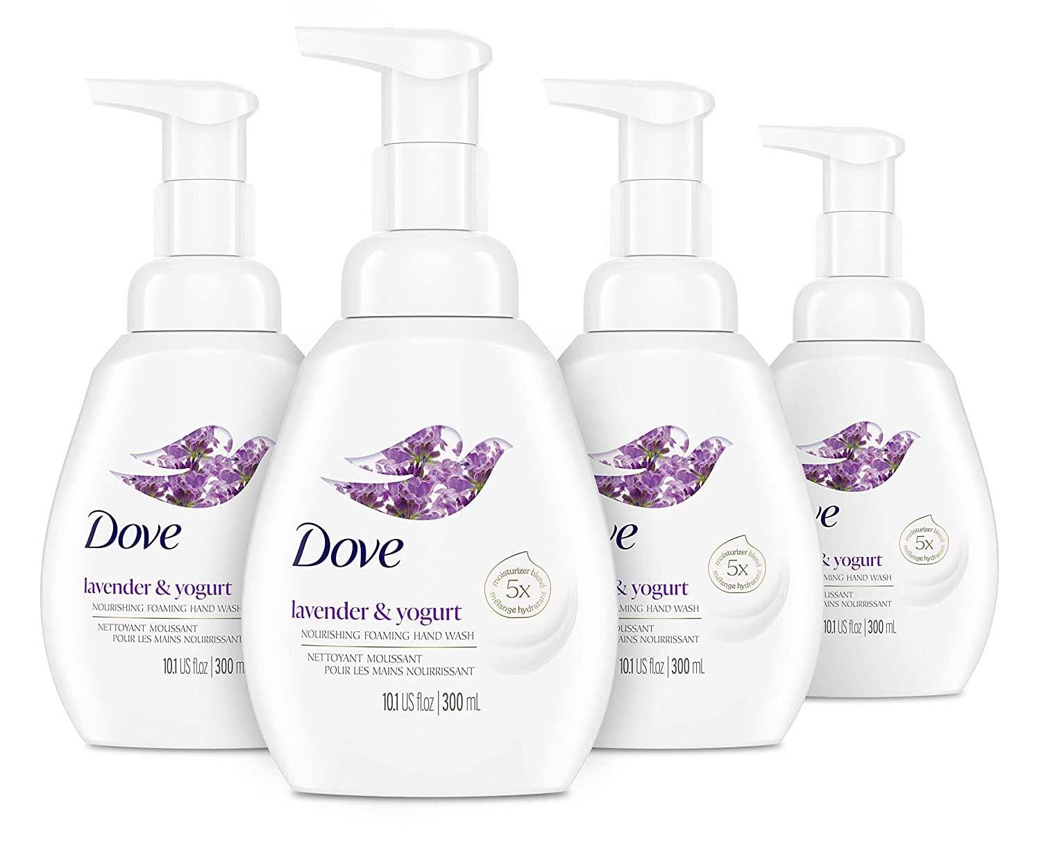 4 Dove Nourishing Foaming Hand Wash for $10.47 Shipped