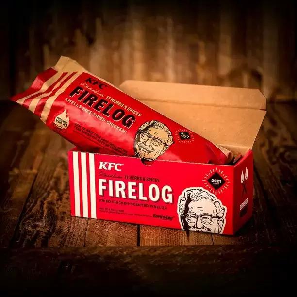 2021 Enviro-Log KFC 11 Herbs and Spices Firelog for $3.48