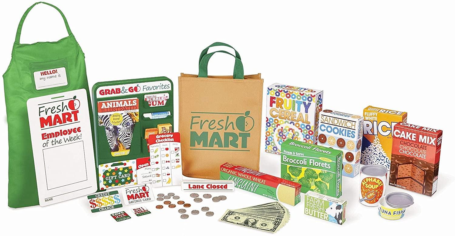 79-Piece Melissa and Doug Fresh Mart Grocery Store Playset for $15.46