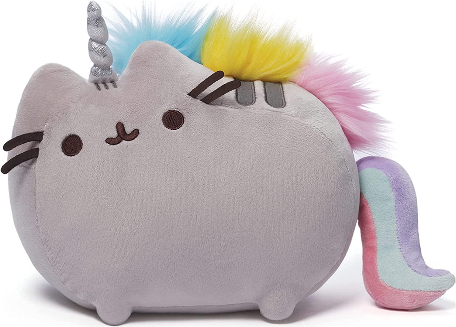 GUND Pusheenicorn Plush Stuffed Animal Rainbow Cat Unicorn for $19.99