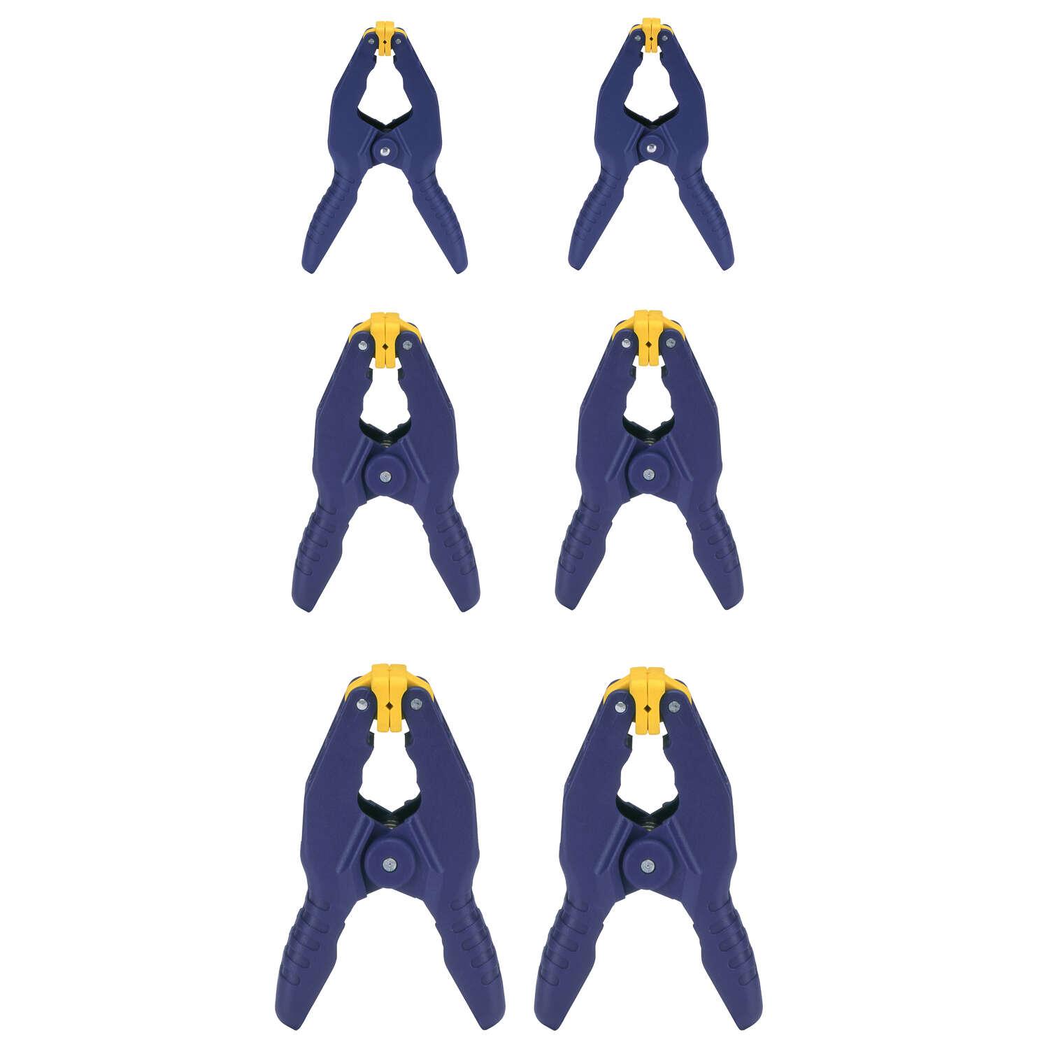 6-Piece Irwin Spring Clamp Set for $4.99